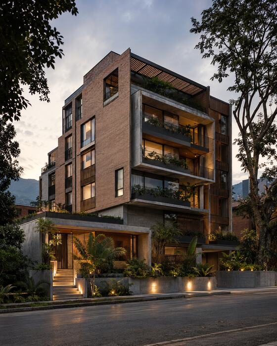 Edificio residencial en Medellín
